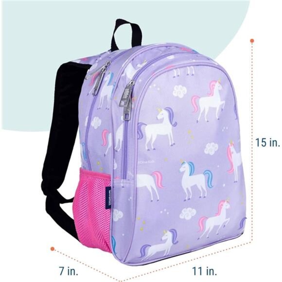 15-inch Kids Backpack Unicorn - Picture 4 of 7